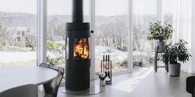 Ambiance: RAIS Viva L120 Wood Stove